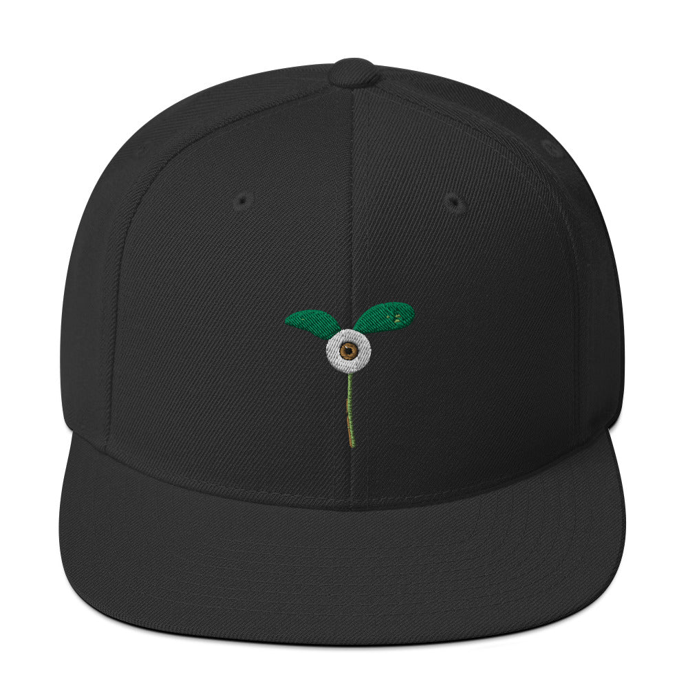 Snapback BudGreen-Oeil Marron