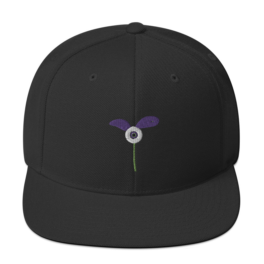 Snapback BudGreen-Oeil Violet