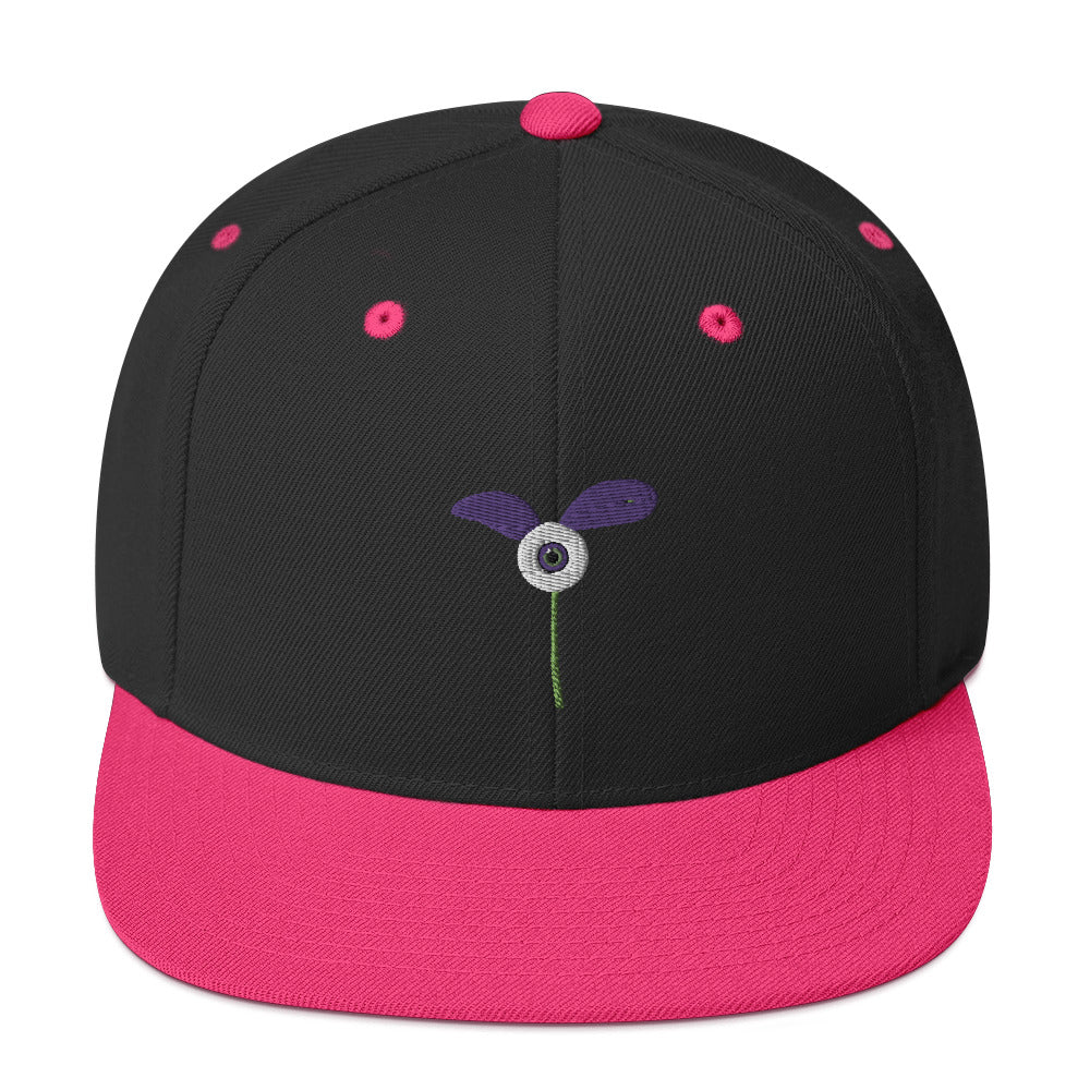 Snapback BudGreen-Oeil Violet