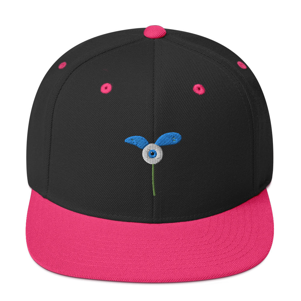 Snapback BudGreen-Oeil Bleu claire