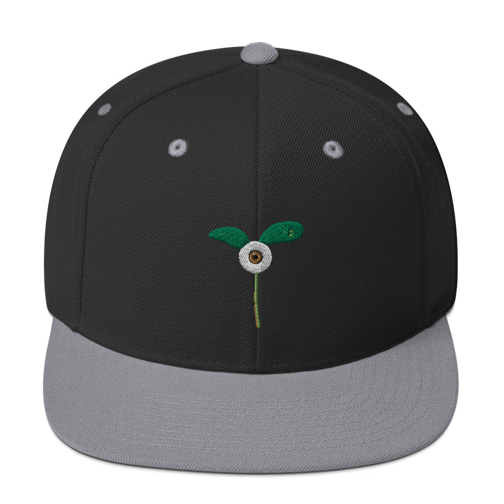 Snapback BudGreen-Oeil Marron