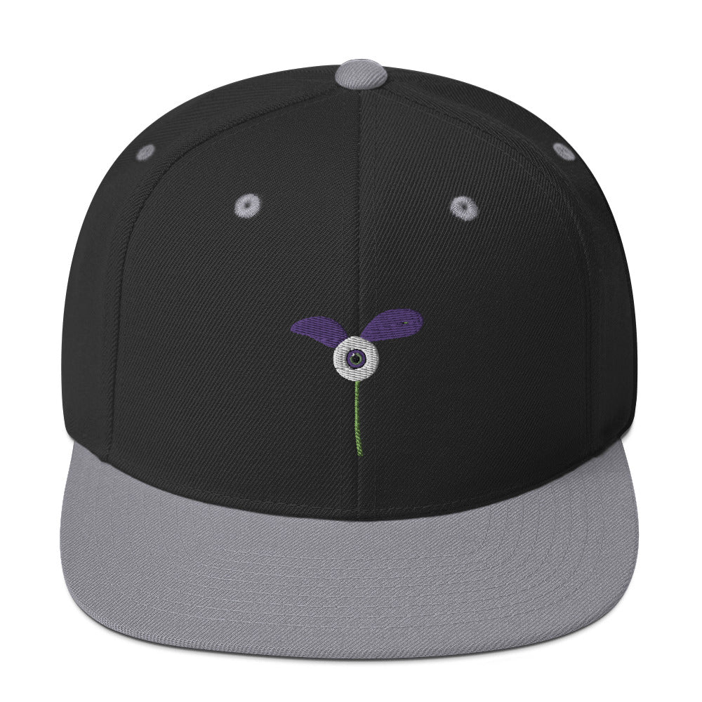 Snapback BudGreen-Oeil Violet