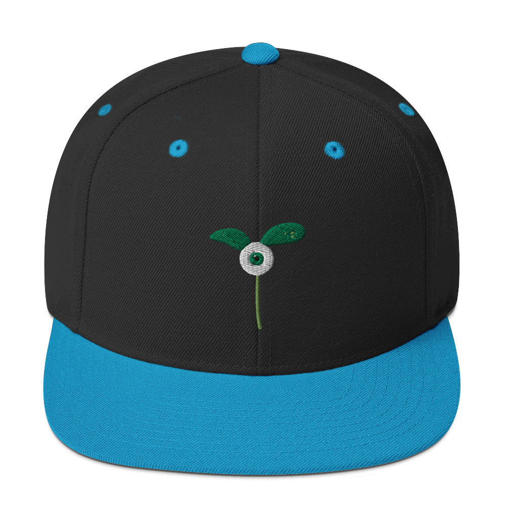 Snapback BudGreen-Oeil Vert