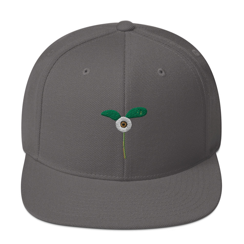 Snapback BudGreen-Oeil Marron