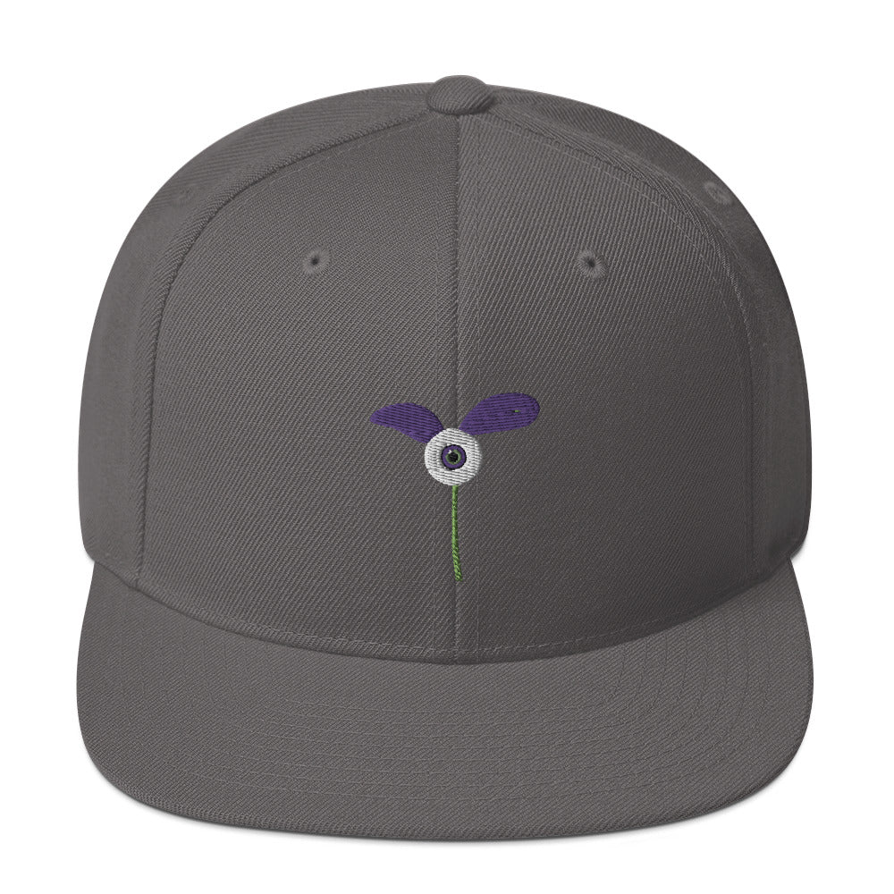 Snapback BudGreen-Oeil Violet