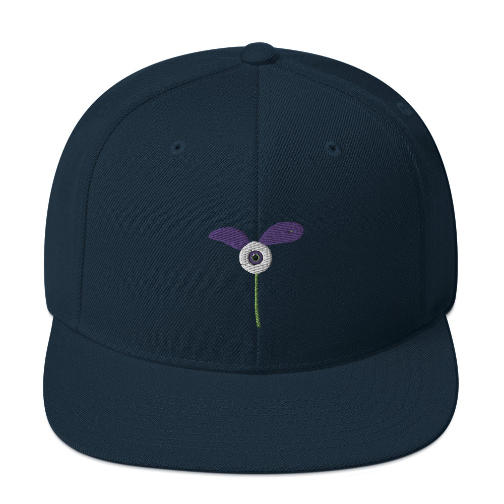 Snapback BudGreen-Oeil Violet