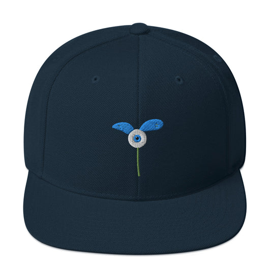 Snapback BudGreen-Oeil Bleu claire