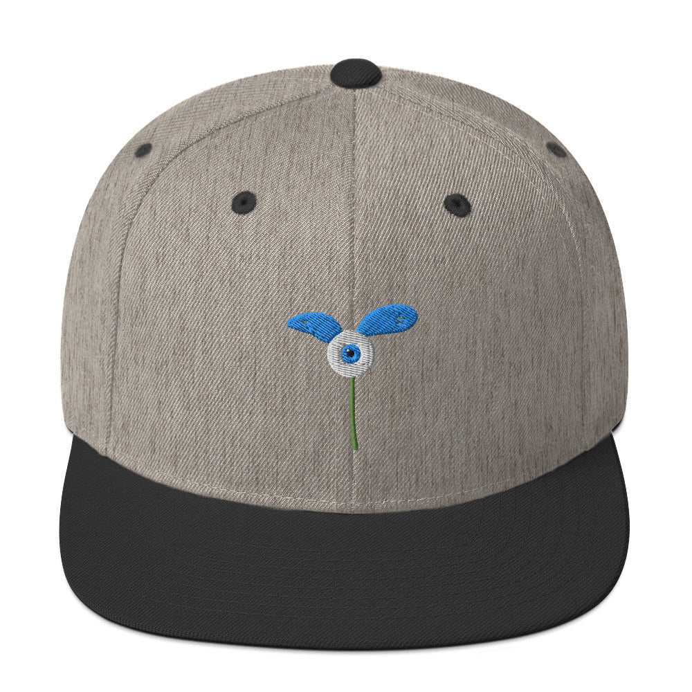 Snapback BudGreen-Oeil Bleu claire