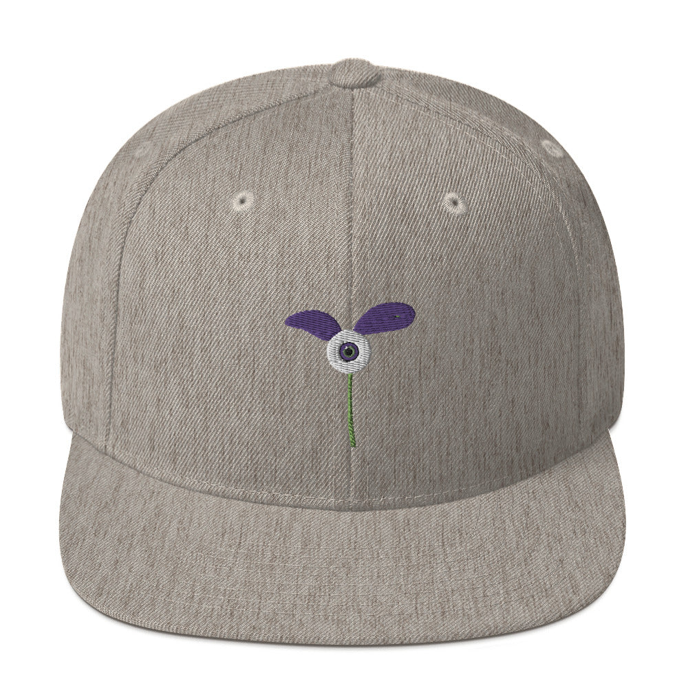 Snapback BudGreen-Oeil Violet