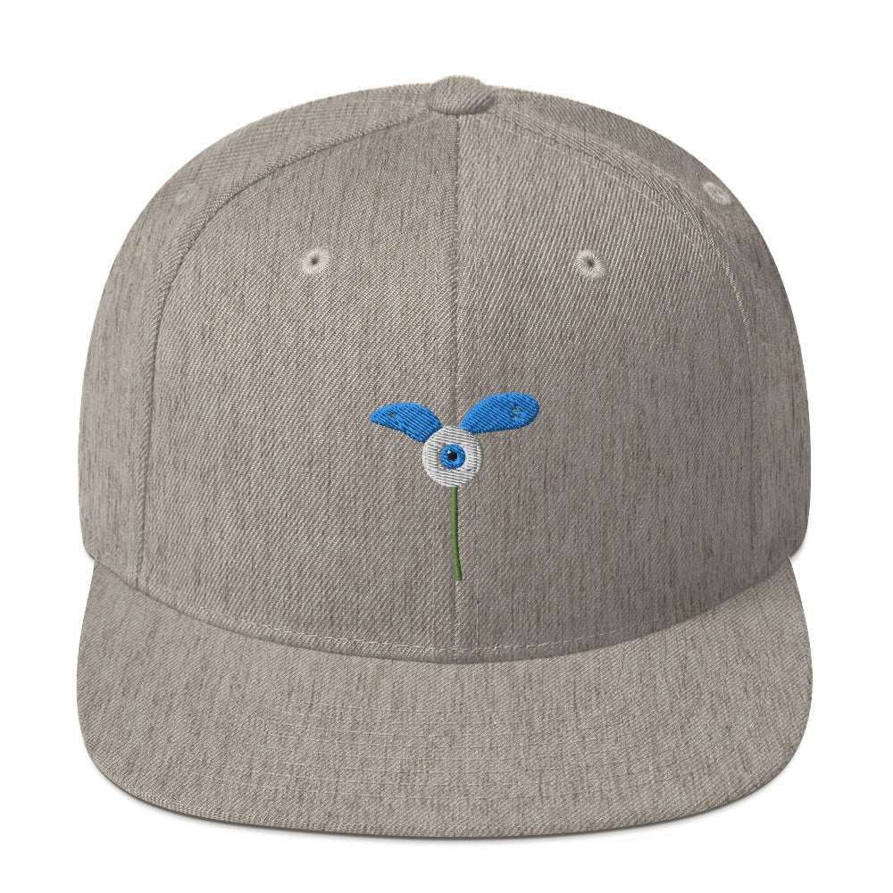 Snapback BudGreen-Oeil Bleu claire