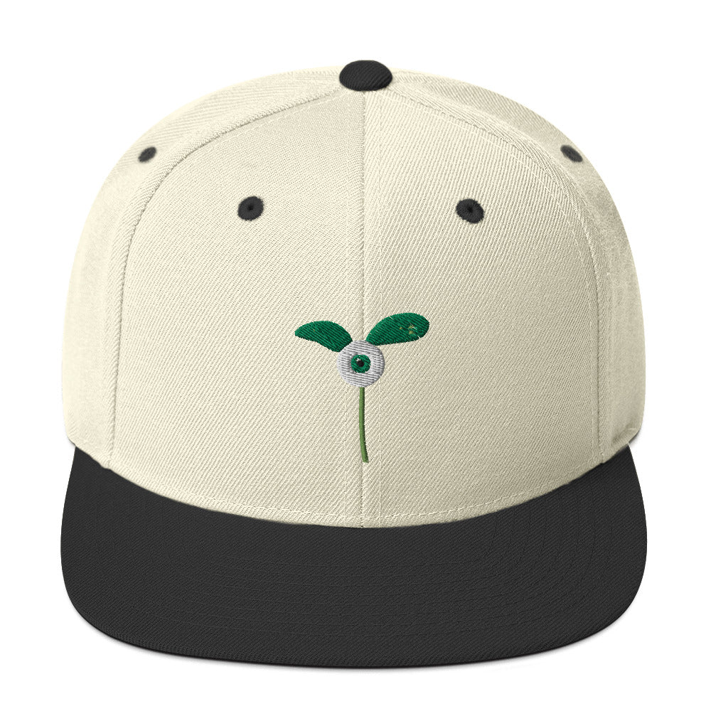 Snapback BudGreen-Oeil Vert