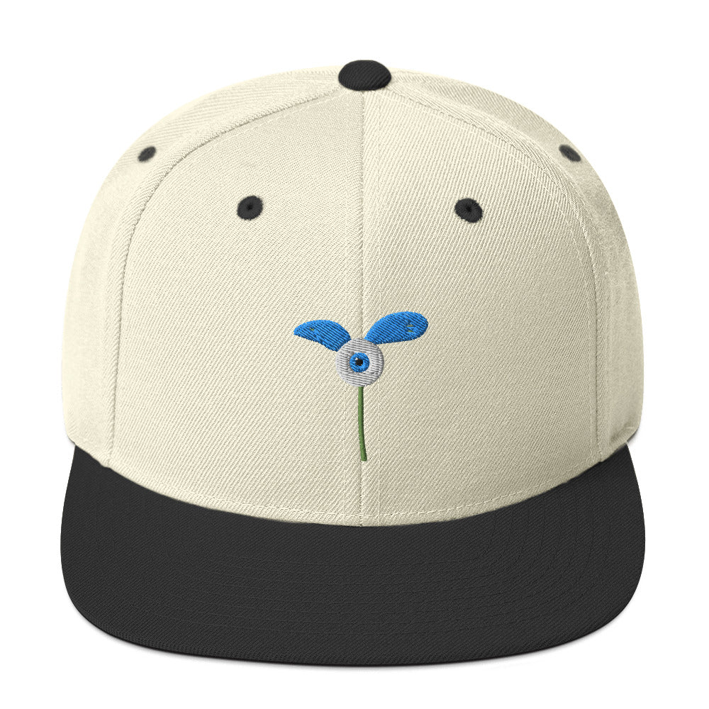 Snapback BudGreen-Oeil Bleu claire