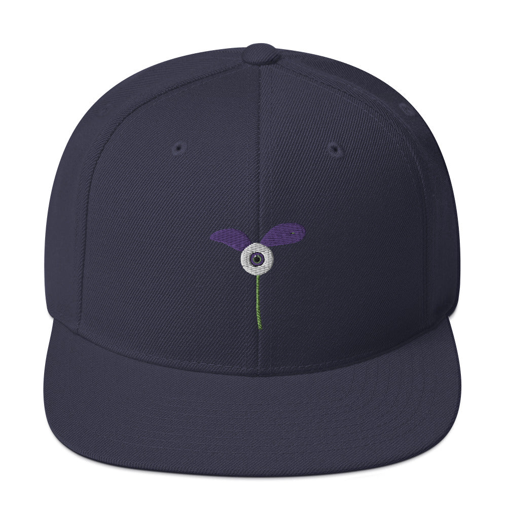 Snapback BudGreen-Oeil Violet