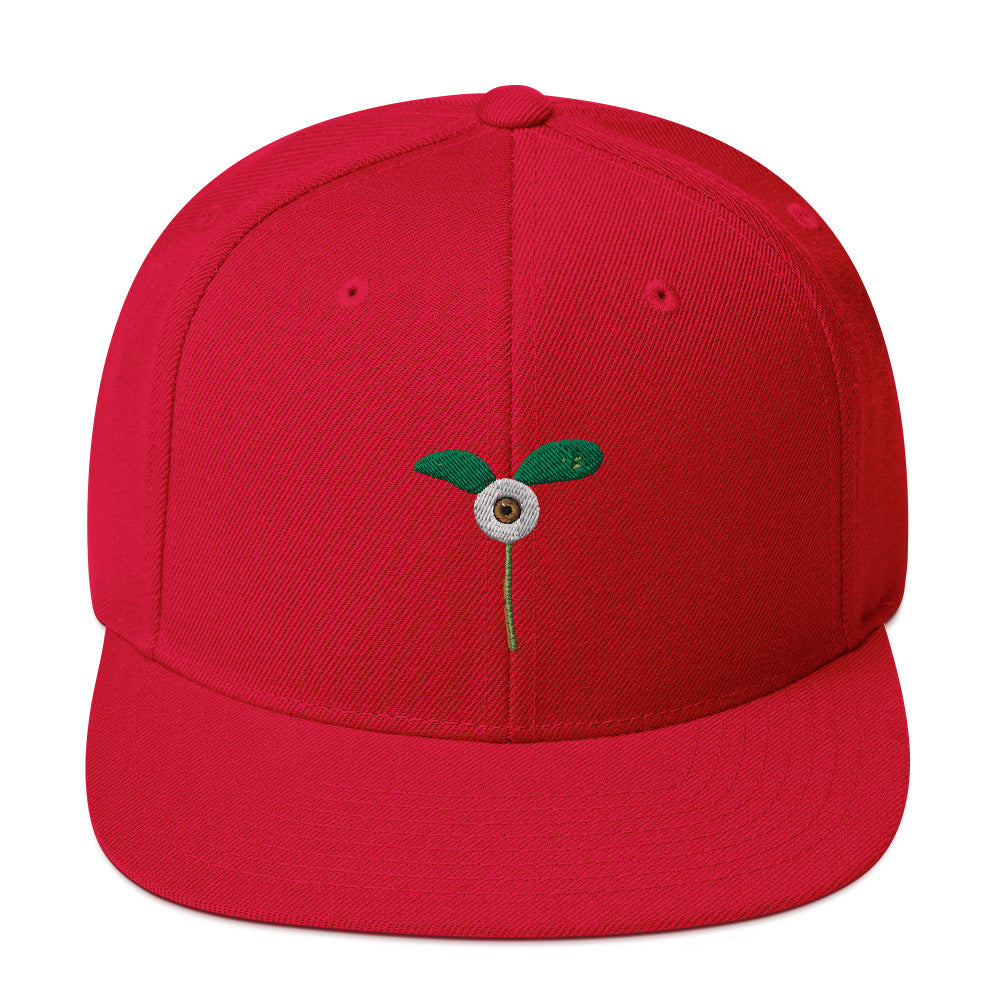 Snapback BudGreen-Oeil Marron