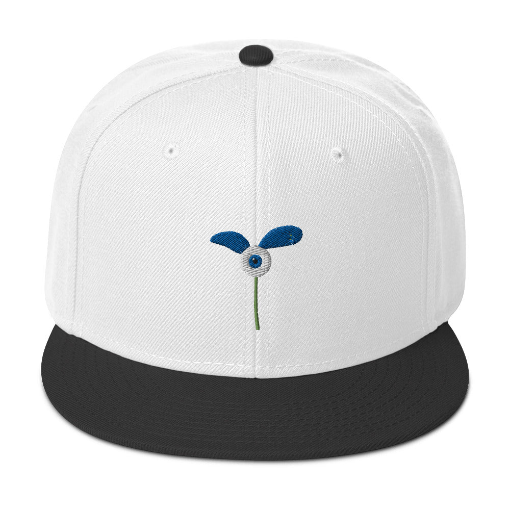 Snapback BudGreen-Oeil Bleu