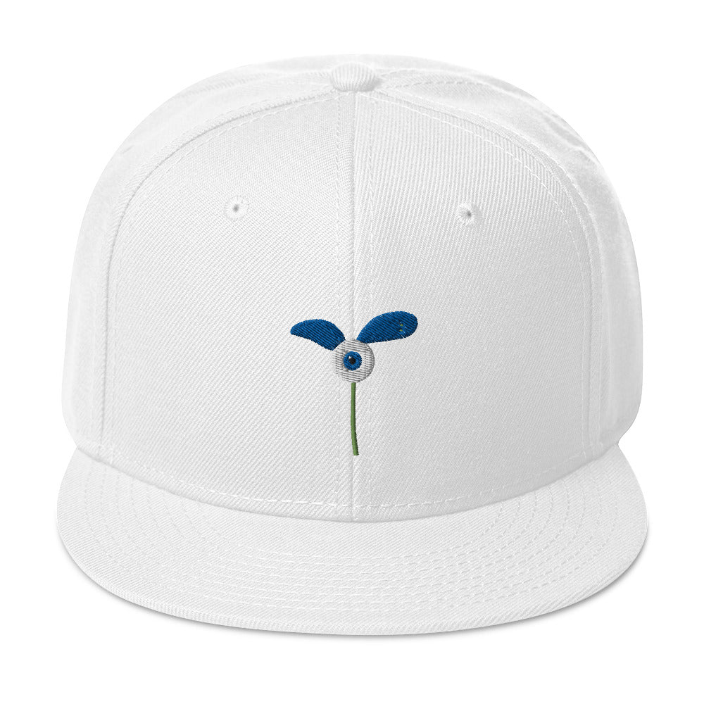 Snapback BudGreen-Oeil Bleu